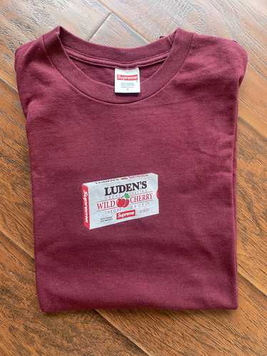 Supreme ludens outlet shirt