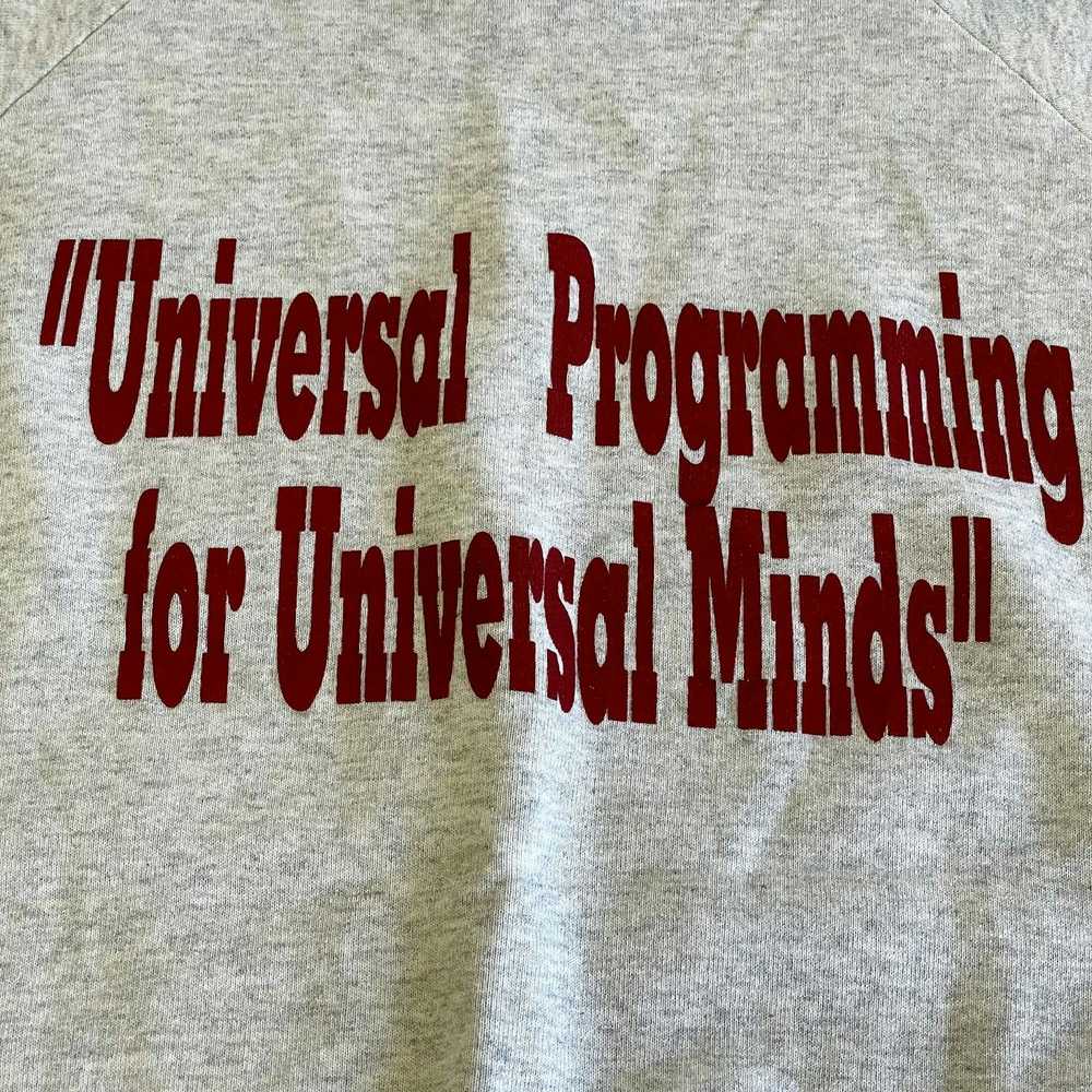 Fruit Of The Loom 80’s UNIVERSAL PROGRAMING for M… - image 4