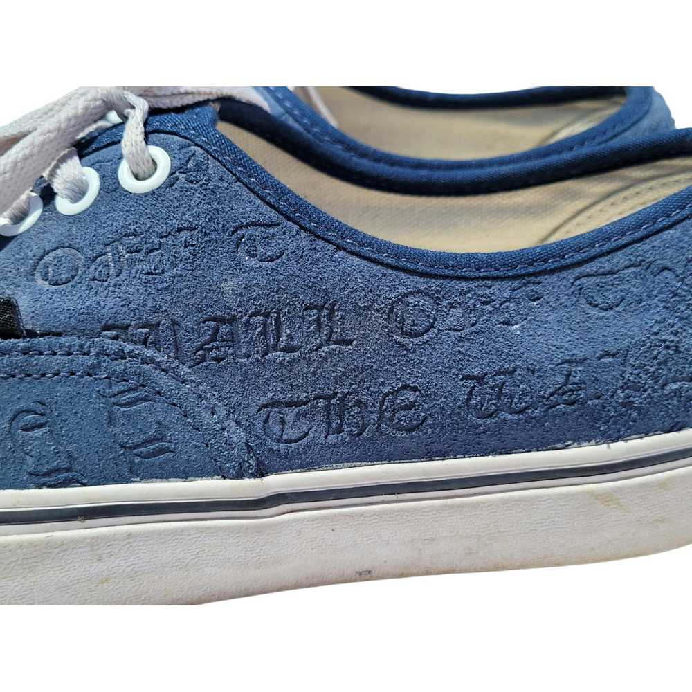 Vans Vans Deboss OTW Drs Blue Suede Skate Low Sne… - image 11