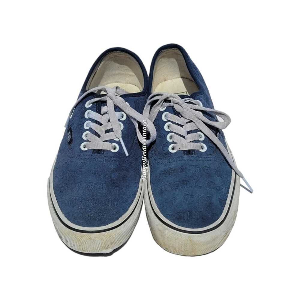 Vans Vans Deboss OTW Drs Blue Suede Skate Low Sne… - image 5