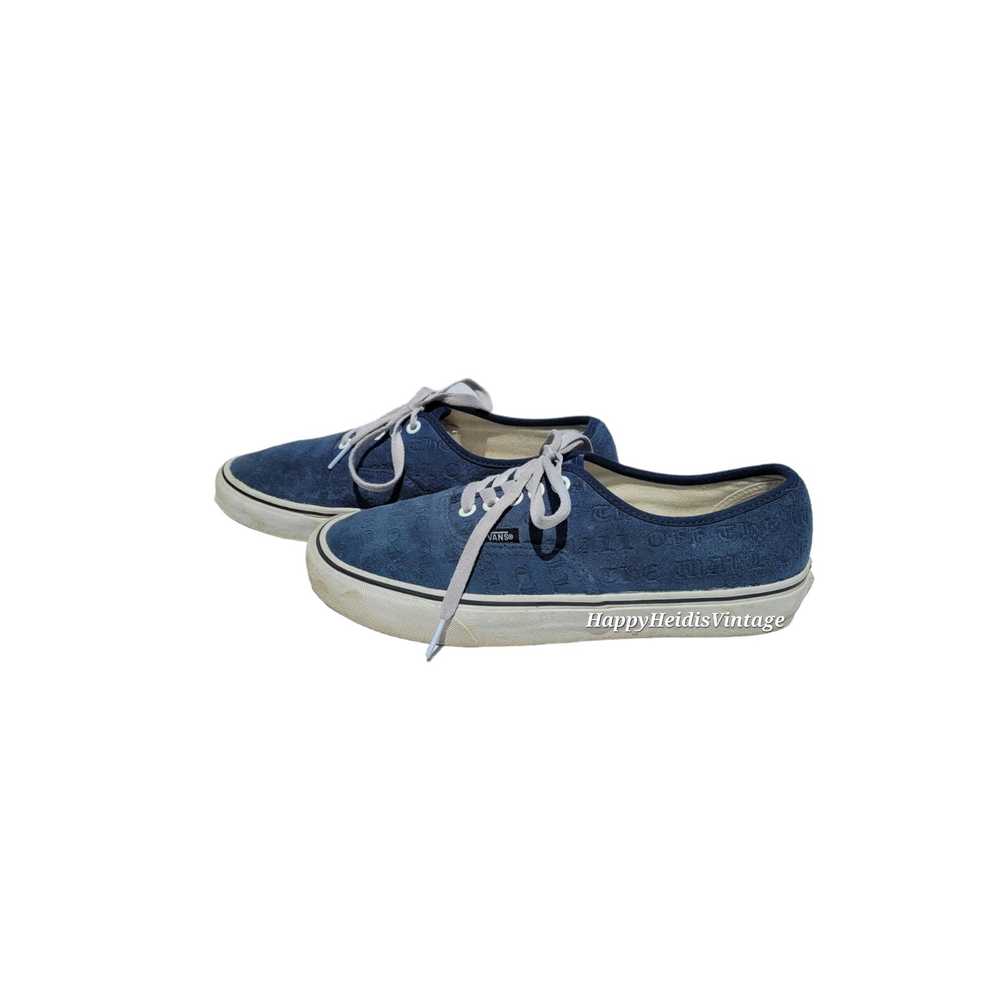 Vans Vans Deboss OTW Drs Blue Suede Skate Low Sne… - image 6