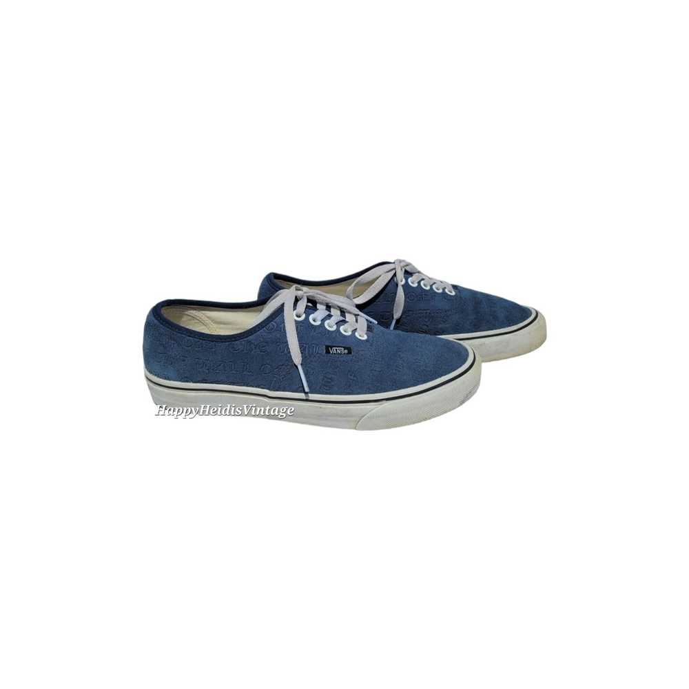 Vans Vans Deboss OTW Drs Blue Suede Skate Low Sne… - image 8