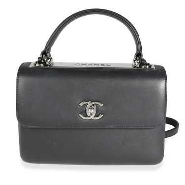 Chanel Chanel Black Smooth Calfskin Small Trendy … - image 1