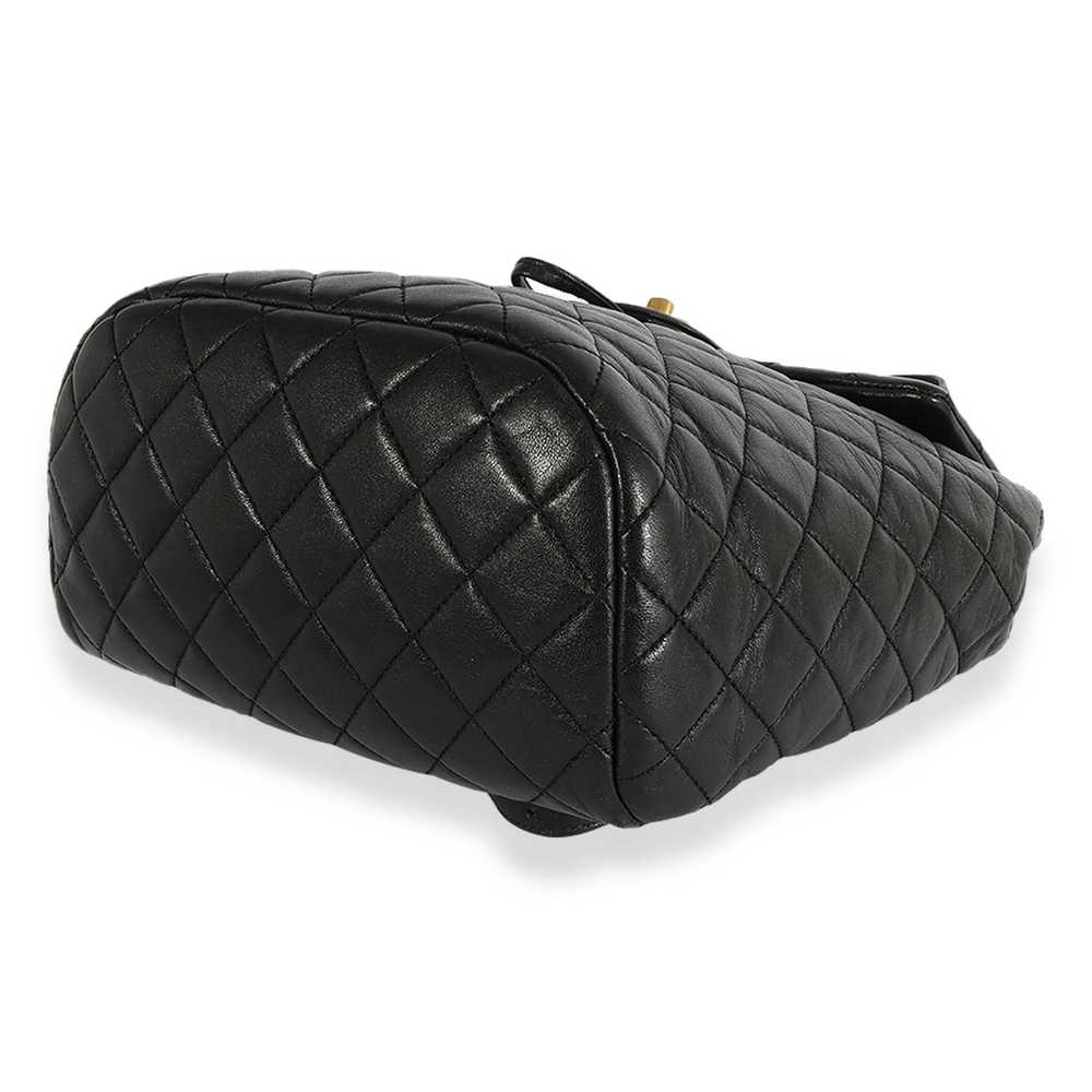 Chanel Chanel Black Quilted Lambskin Small Urban … - image 6