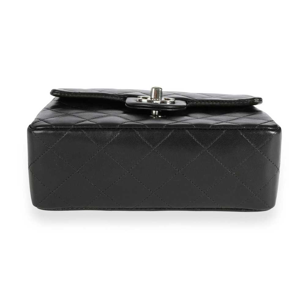 Chanel Chanel Black Quilted Lambskin Mini Square … - image 5