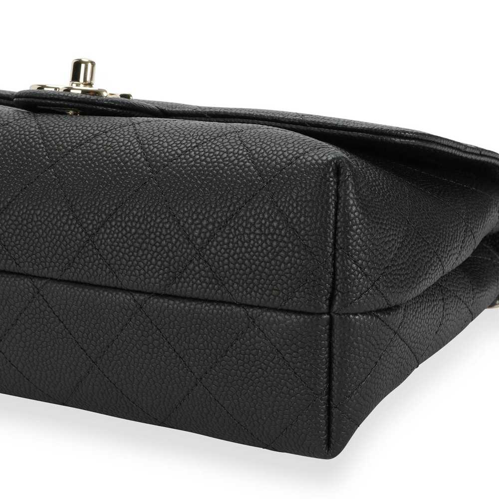 Chanel Chanel Black Quilted Grained Calfskin Flap… - image 7