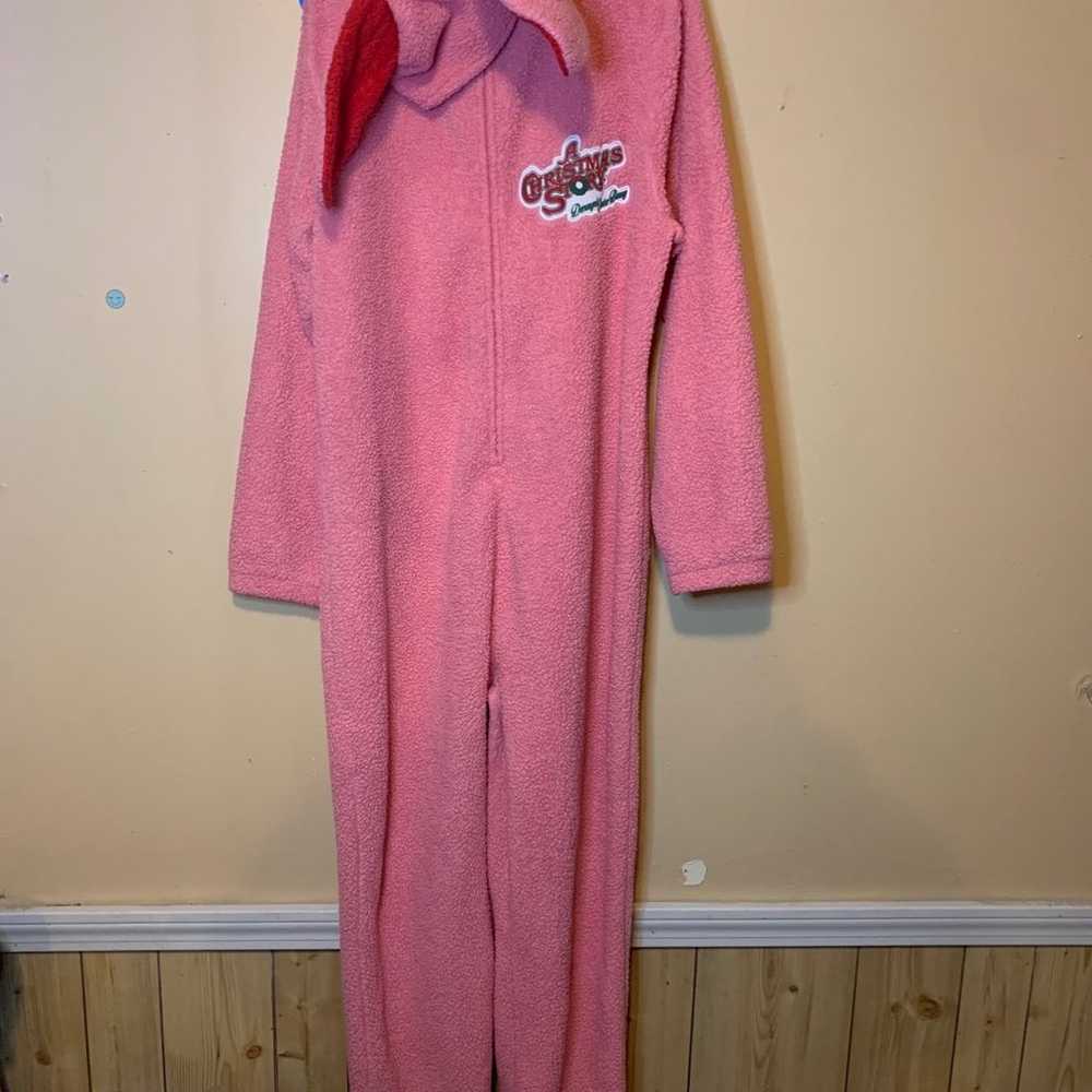 A Christmas Story Deranged Easter Bunny Onesie Si… - image 1