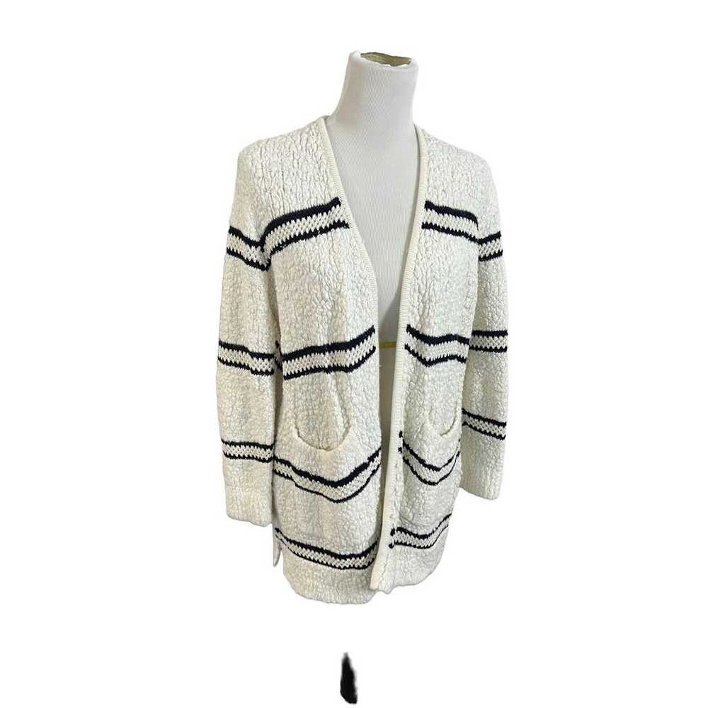 Madewell Madewell Striped Bouclé Cardigan Sweater… - image 3