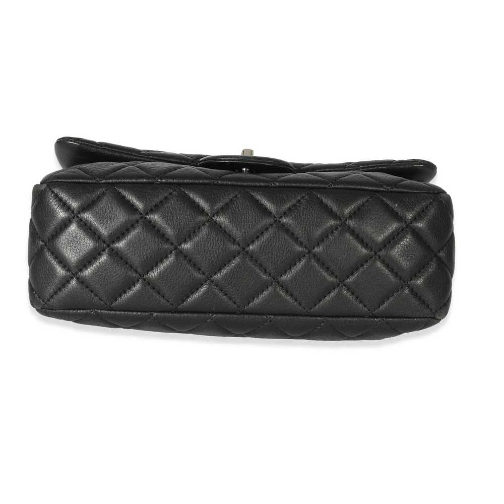 Chanel Chanel Black Leather Casual Journey Flap B… - image 5