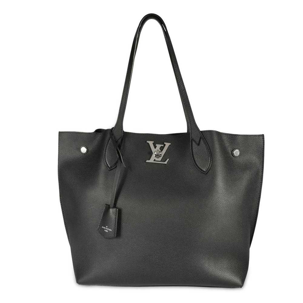 Louis Vuitton Louis Vuitton Black Calfskin Lockme… - image 1