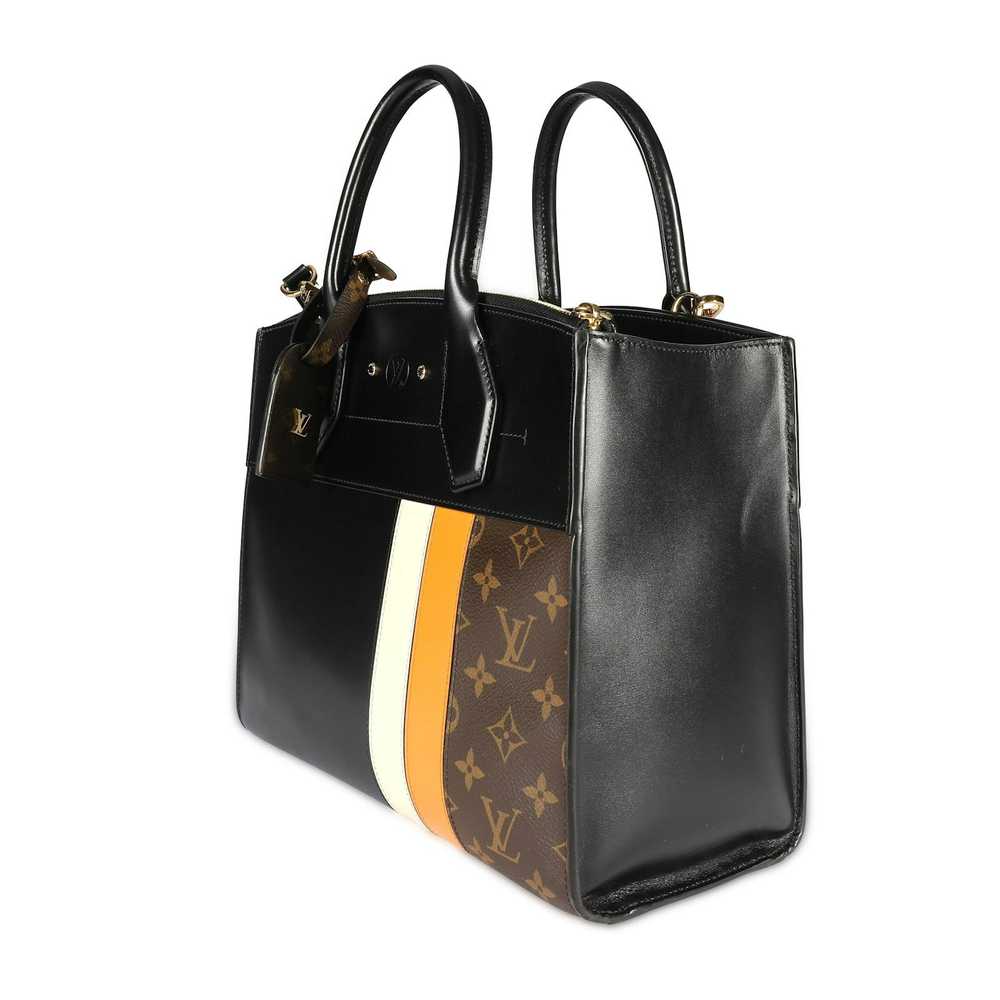 Louis Vuitton Louis Vuitton Black Calfskin & Mono… - image 2