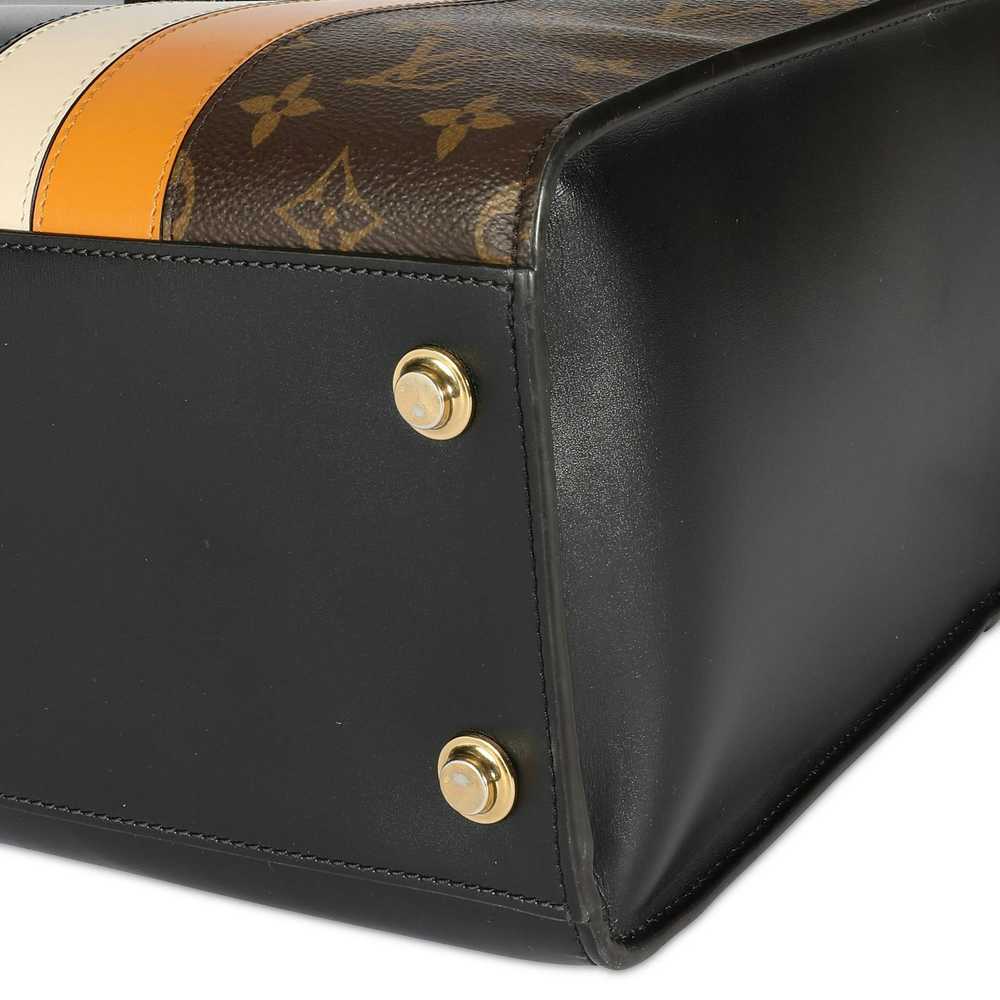 Louis Vuitton Louis Vuitton Black Calfskin & Mono… - image 7