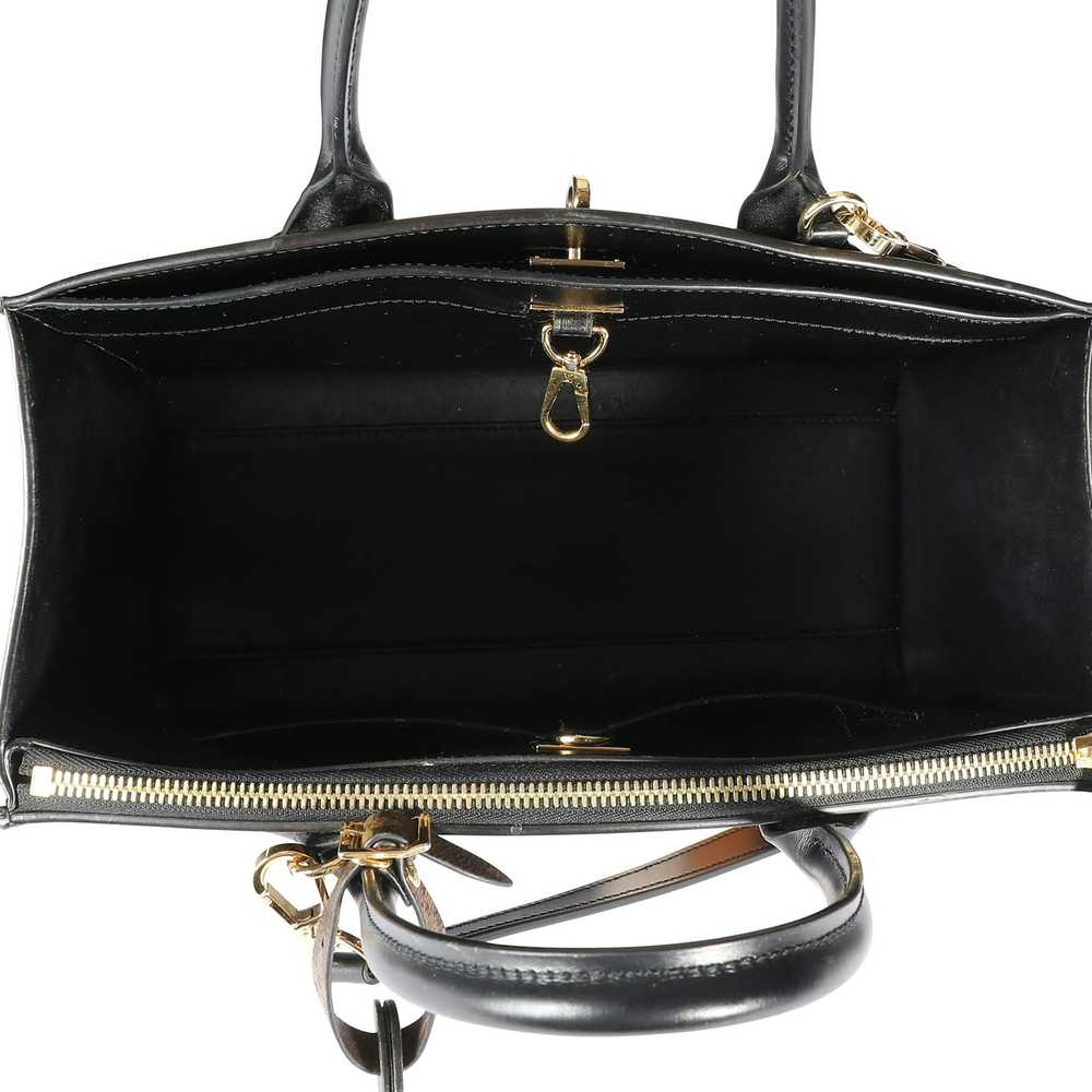 Louis Vuitton Louis Vuitton Black Calfskin & Mono… - image 8