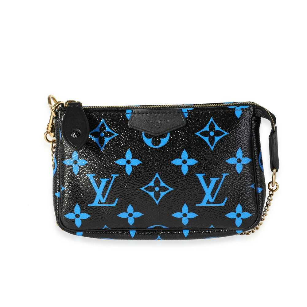 Louis Vuitton Louis Vuitton Black & Blue Monogram… - image 1