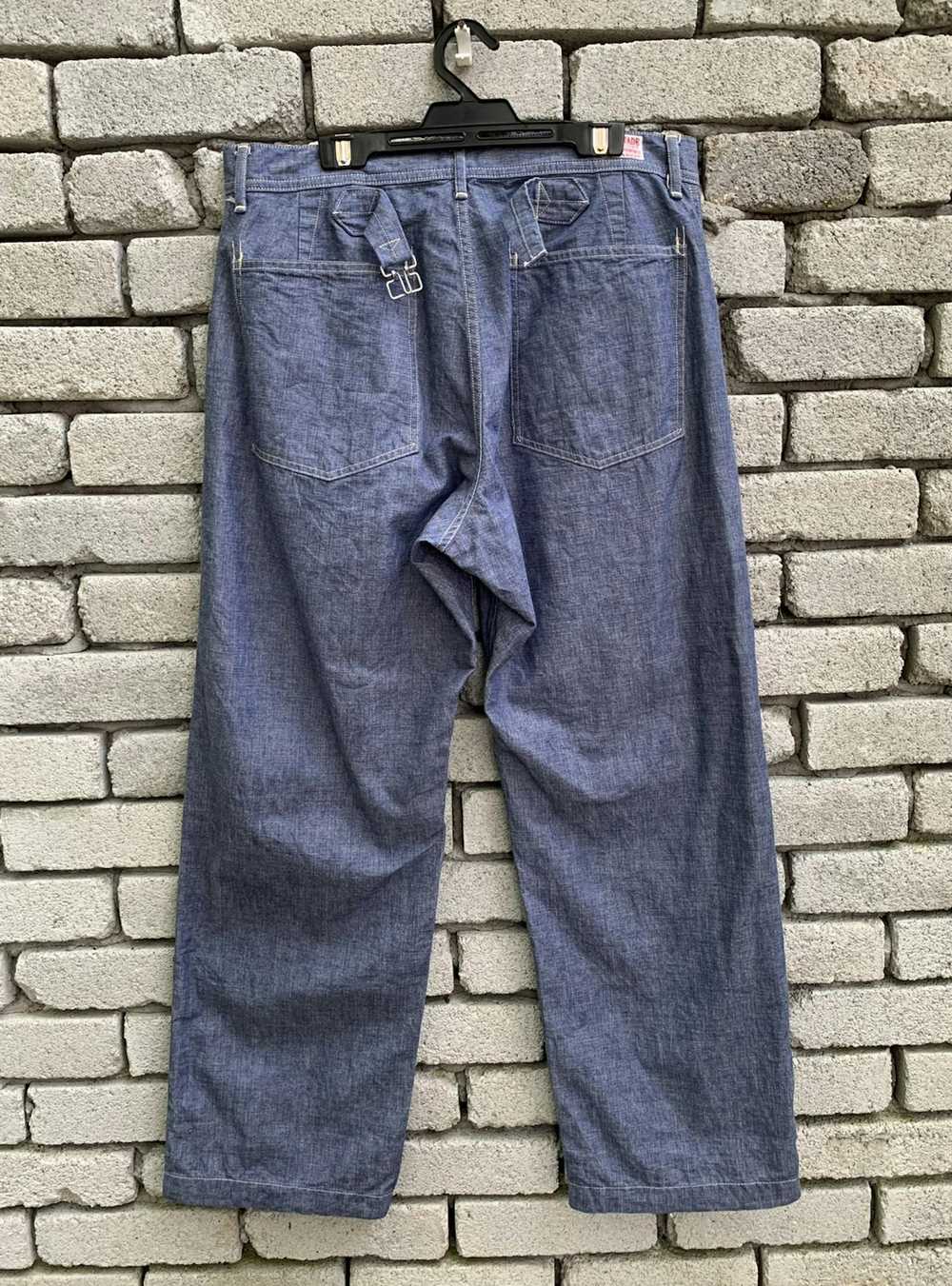 *A VONTADE A VONTADE Selvedge Trouser Denim Pants - image 10