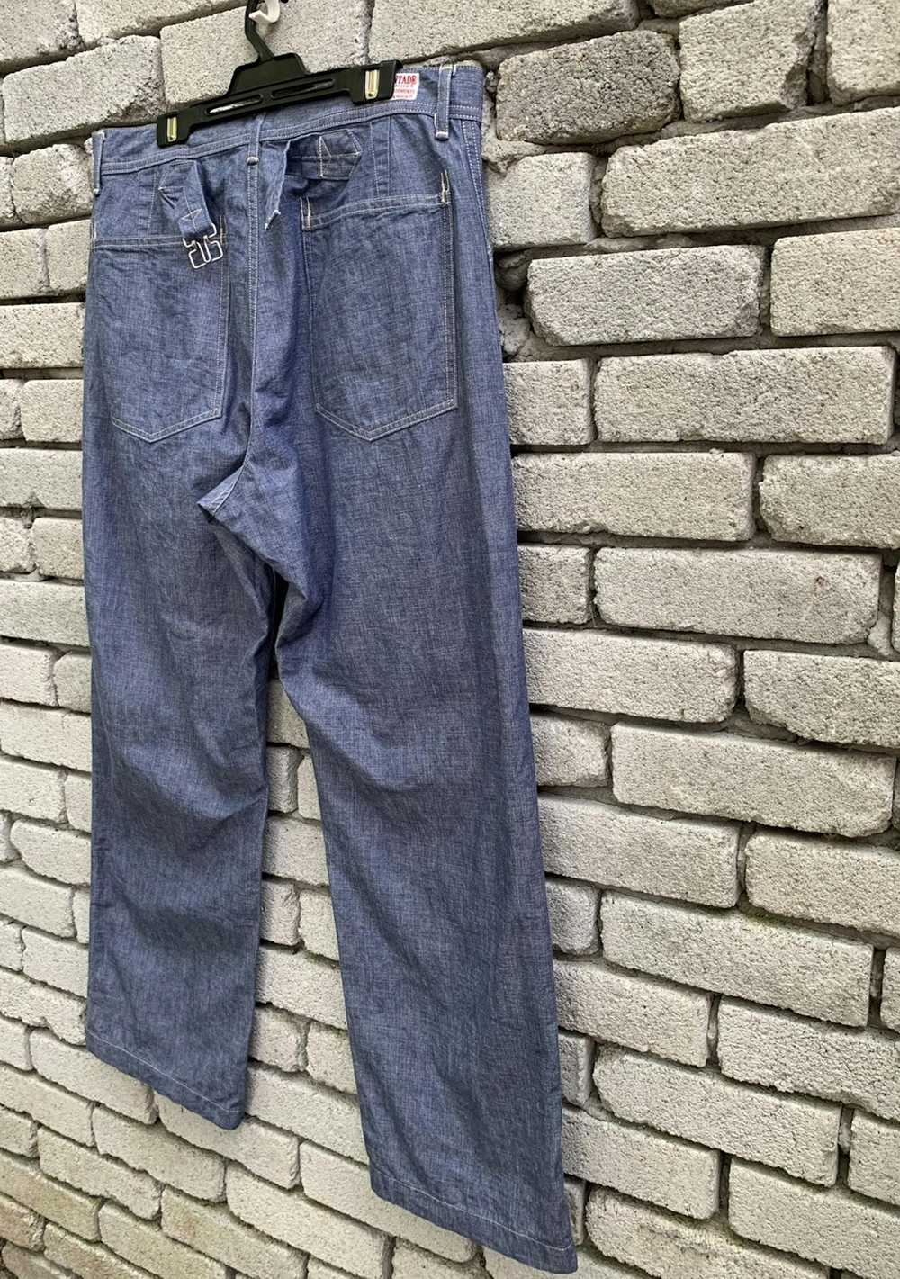 *A VONTADE A VONTADE Selvedge Trouser Denim Pants - image 12