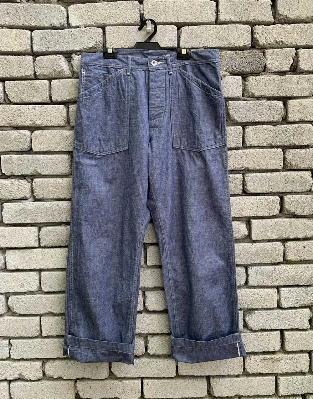 *A VONTADE A VONTADE Selvedge Trouser Denim Pants - image 2