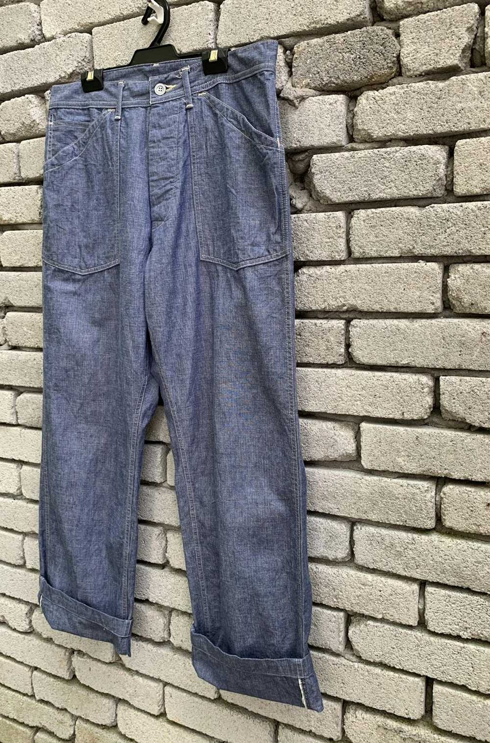 *A VONTADE A VONTADE Selvedge Trouser Denim Pants - image 6