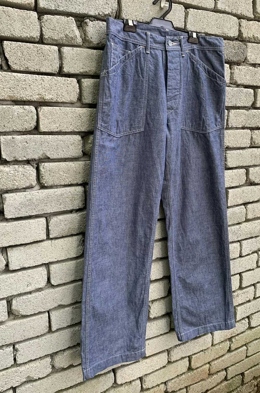 *A VONTADE A VONTADE Selvedge Trouser Denim Pants - image 8