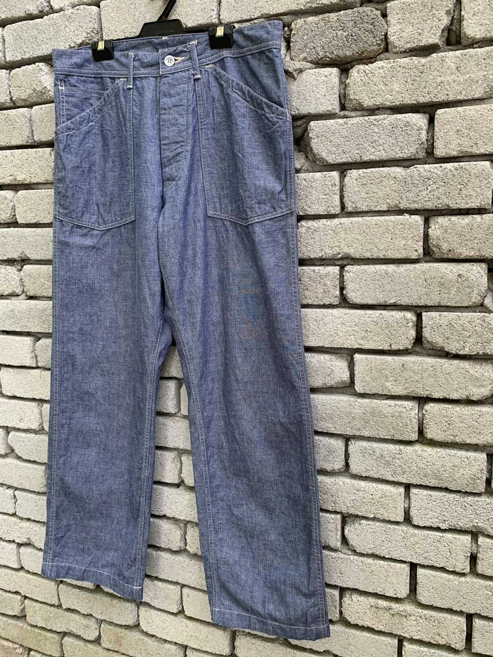 *A VONTADE A VONTADE Selvedge Trouser Denim Pants - image 9