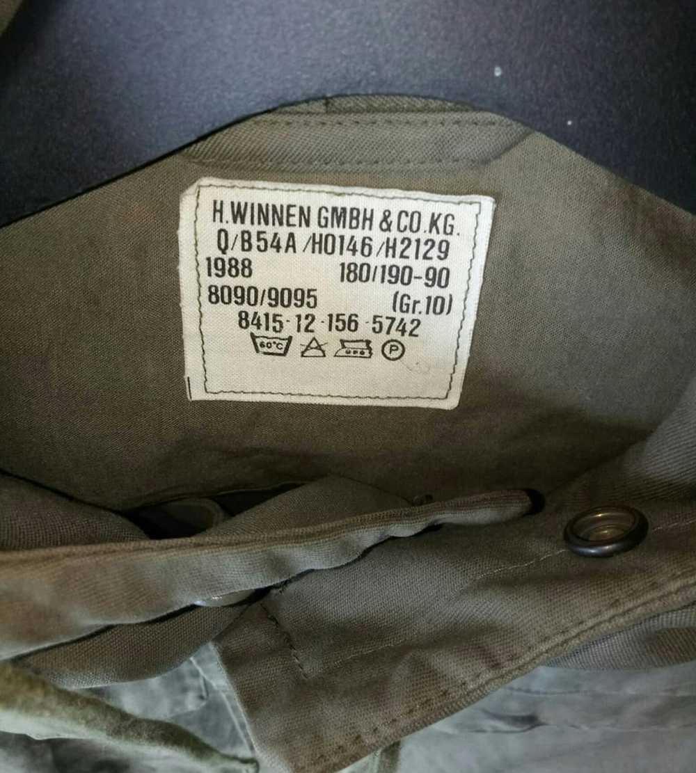 Military VINTAGE 1988 GERMANY MILITARY PARKA - image 3