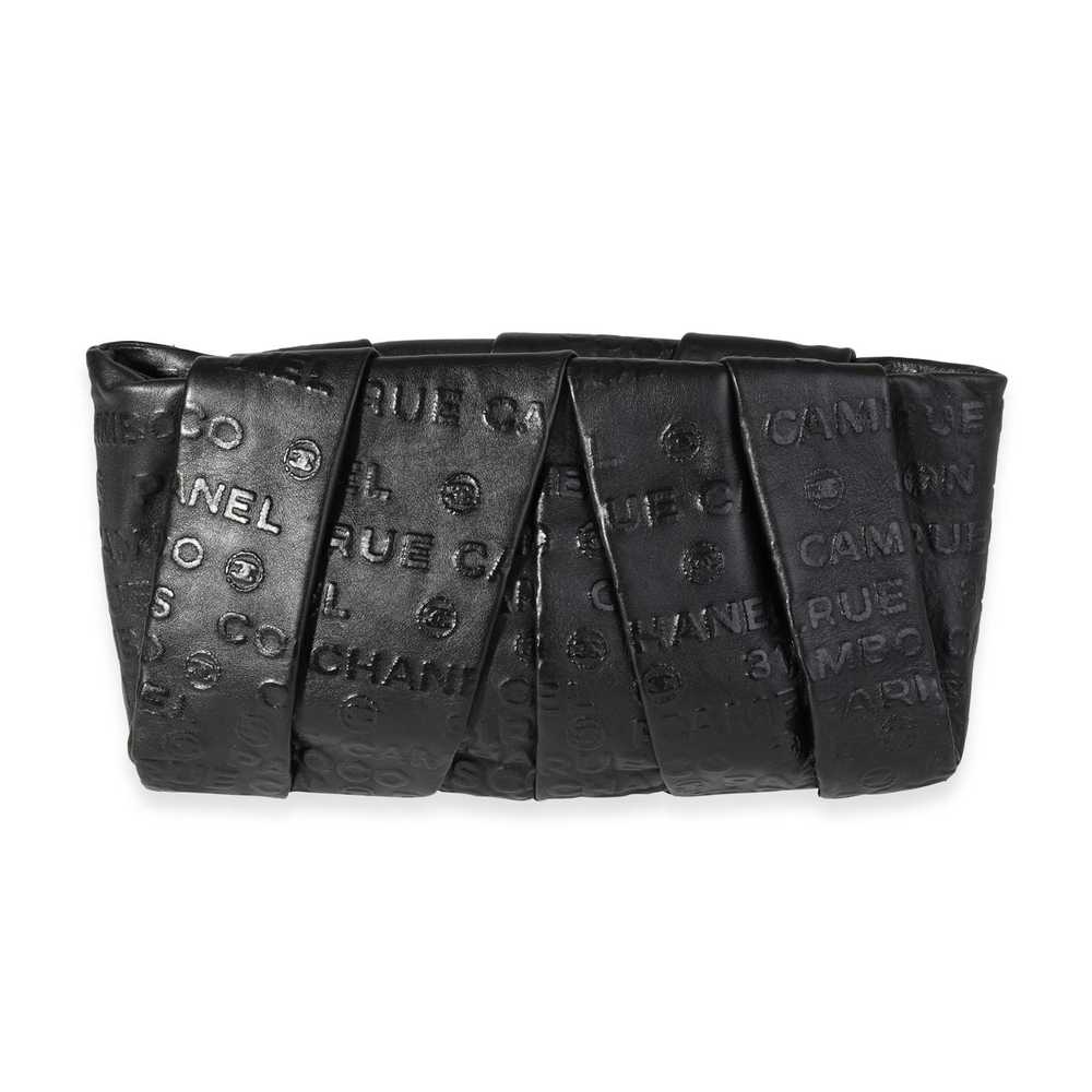 Chanel Chanel Black 31 Rue Cambon Embossed Leathe… - image 3