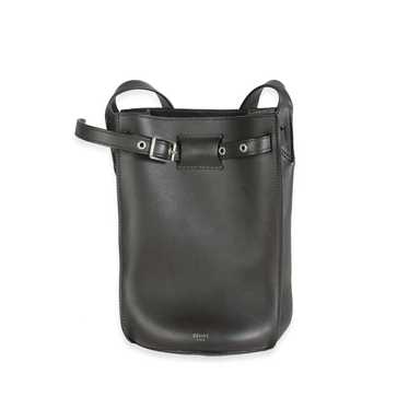 Celine Celine Charcoal Leather Big Bag Bucket - image 1