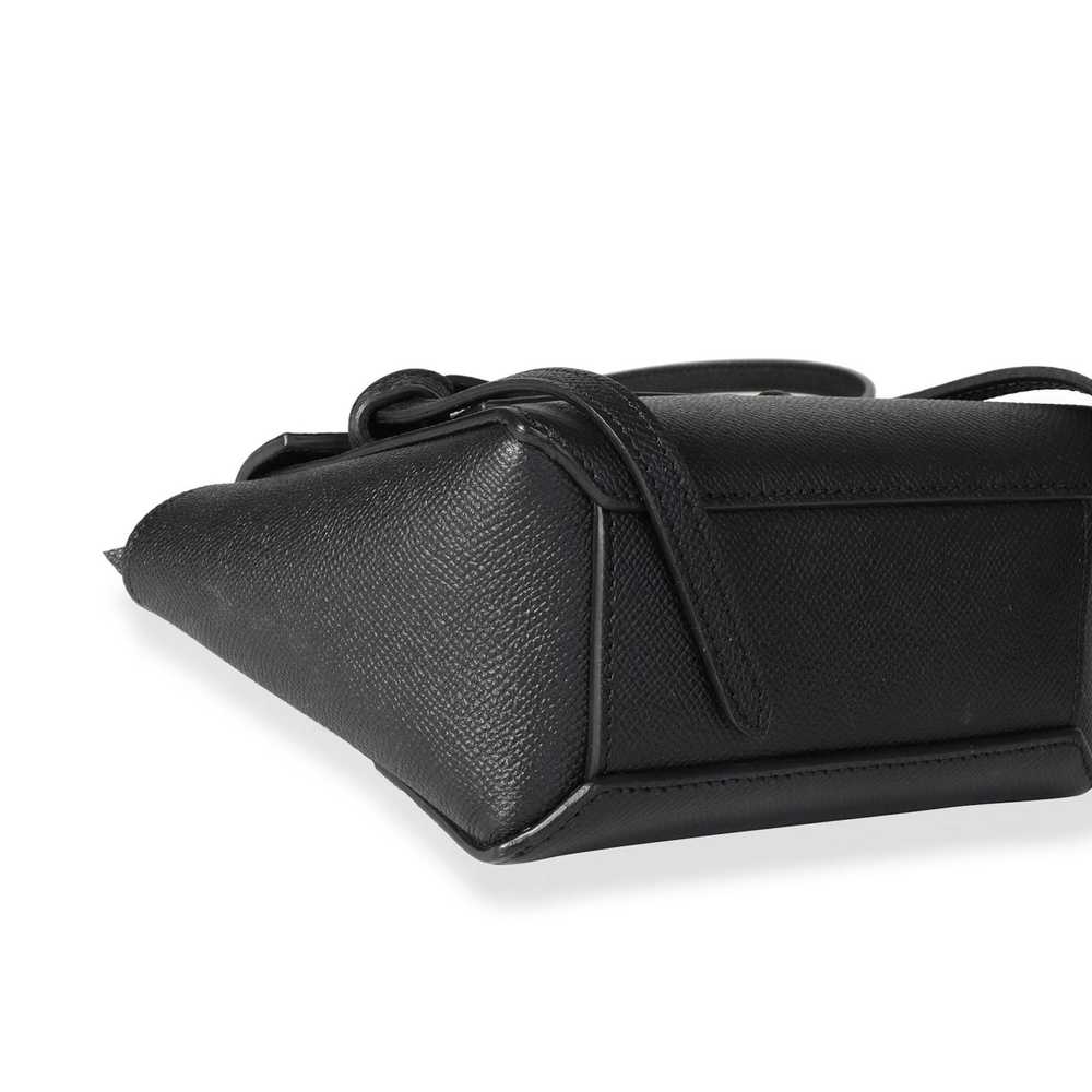 Celine Celine Black Grained Calfskin Pico Belt Bag - image 6