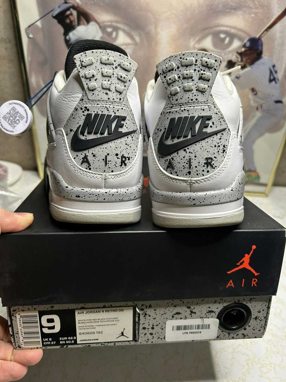 Jordan Brand Air Jordan 4 Retro OG 2016 White Cem… - image 6