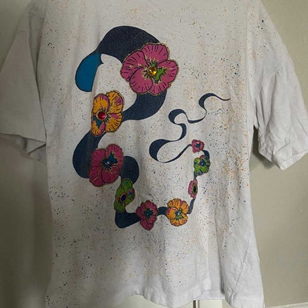 Vintage Floral Shirt - image 1