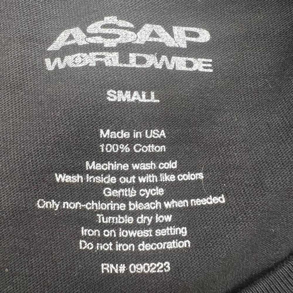 A$AP Mob Worldwide Horizon Long Sleeve T Shirt Pa… - image 8