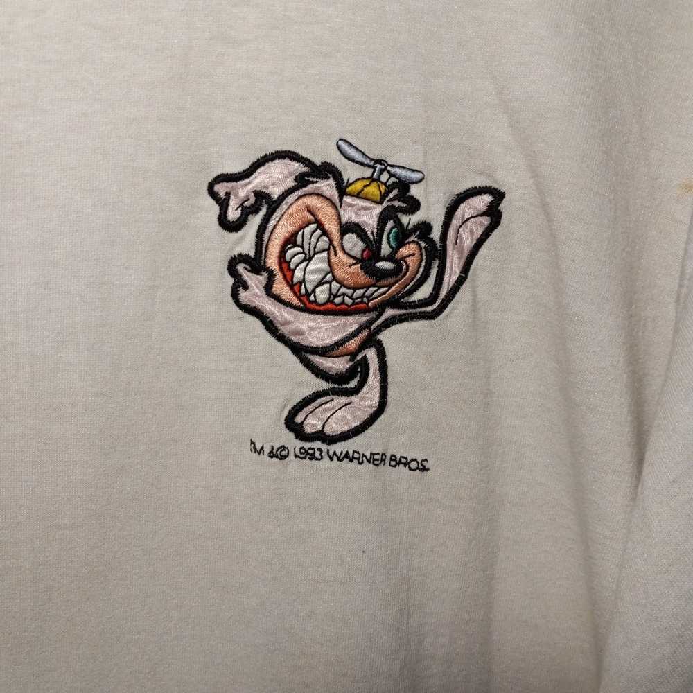 Vintage t-shirt with Tasmania Devil 1993 size XL - image 2