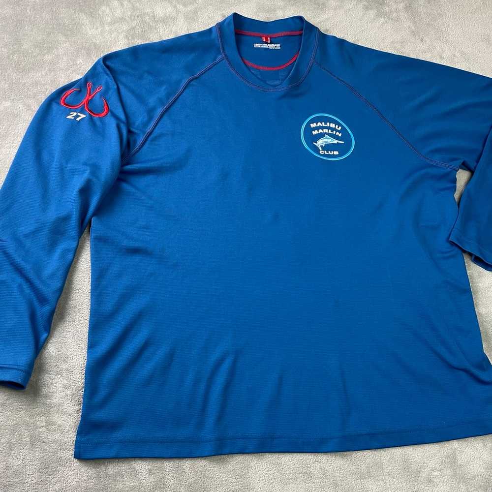 Montauk Tackle Shirt XxL / XL Malibu Marlin Club … - image 2