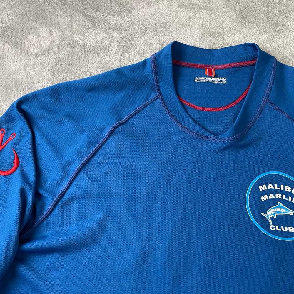 Montauk Tackle Shirt XxL / XL Malibu Marlin Club … - image 4