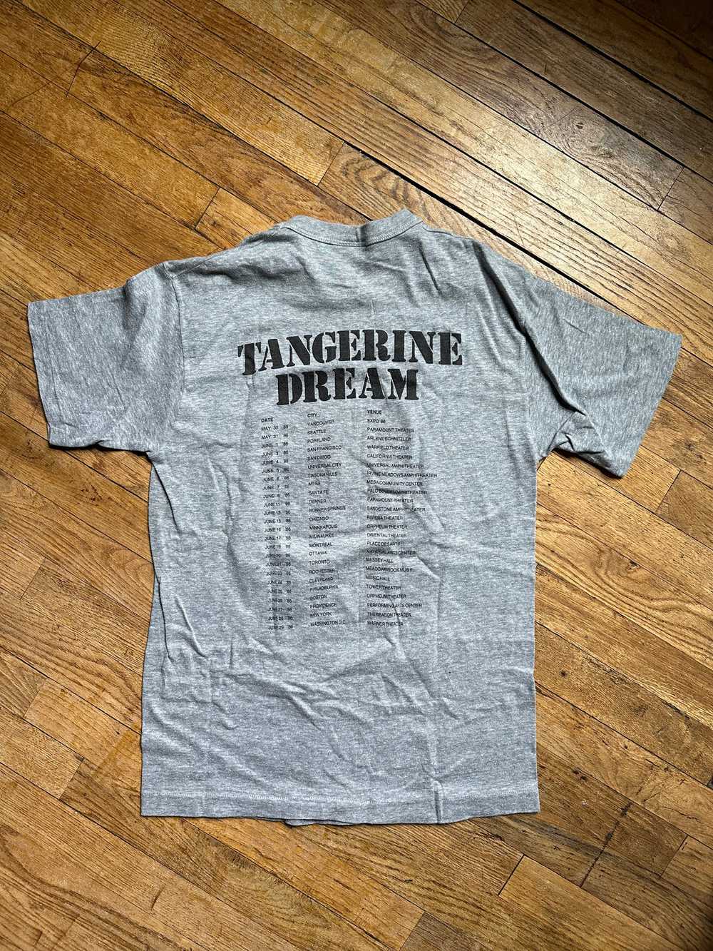 1986 Tangerine Dream Tour Tee - image 2