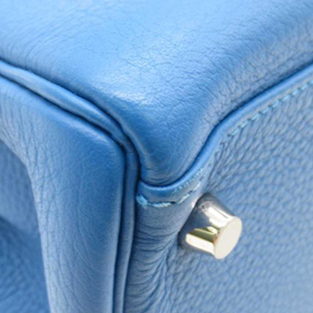 Product Details Hermes Kelly 32 Retourne in Blue … - image 10