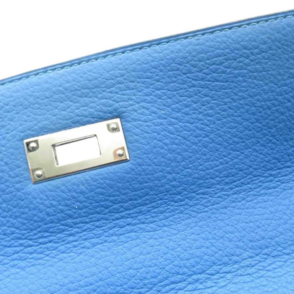 Product Details Hermes Kelly 32 Retourne in Blue … - image 11
