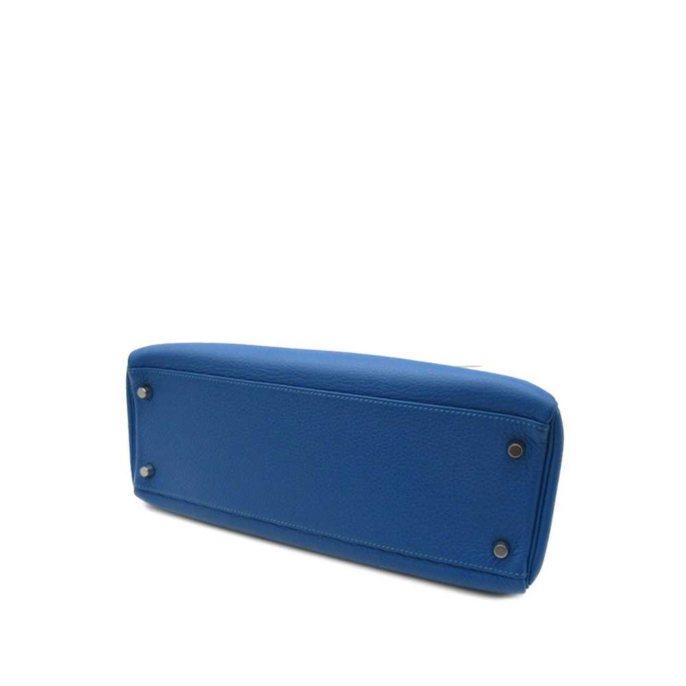 Product Details Hermes Kelly 32 Retourne in Blue … - image 4