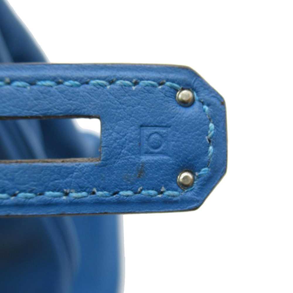 Product Details Hermes Kelly 32 Retourne in Blue … - image 7