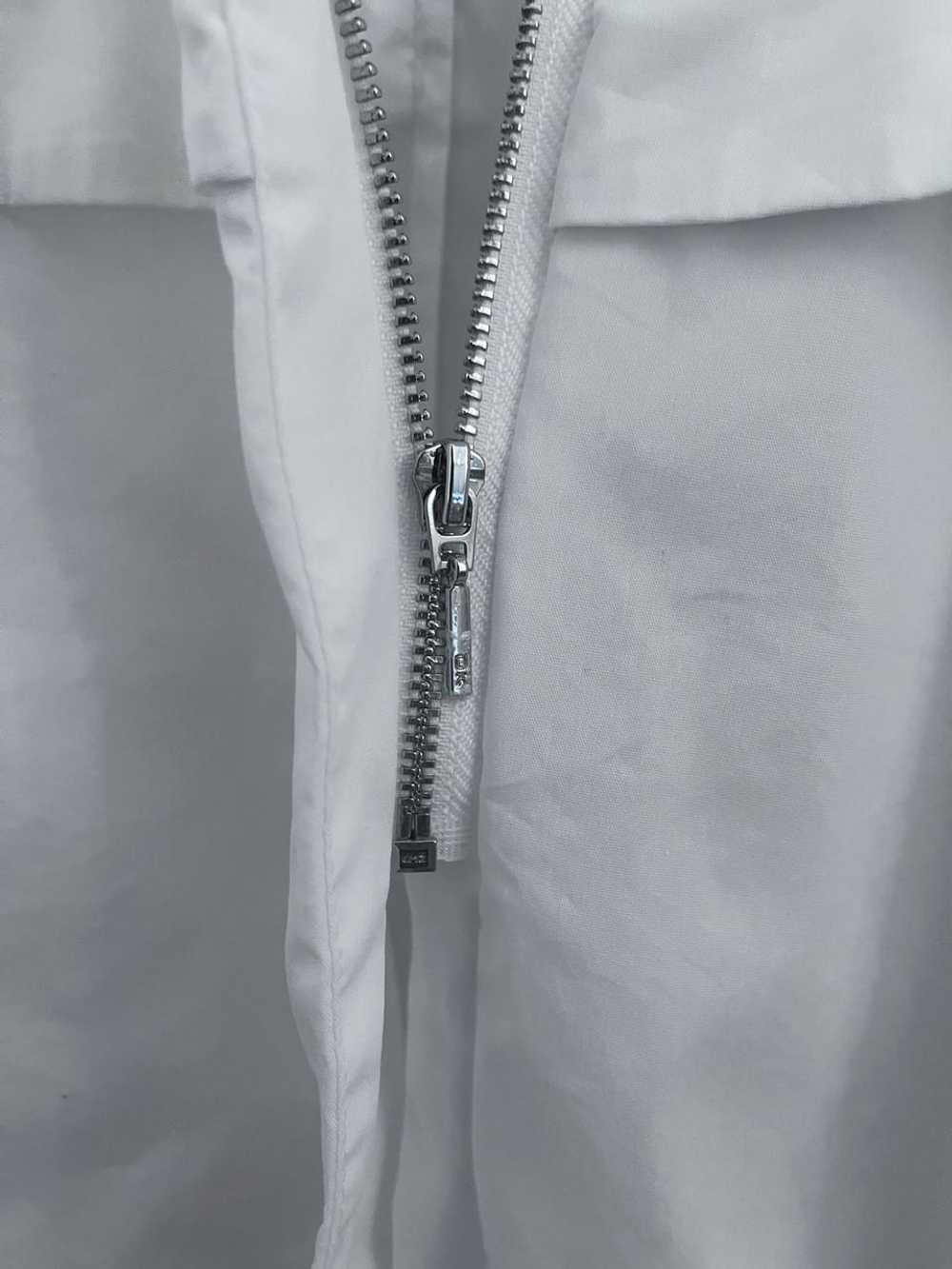 Donna Karan White Collared Zip Top (S) | Used,… - image 6