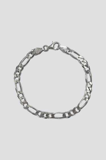 Figaro Bracelet - Sterling Silver