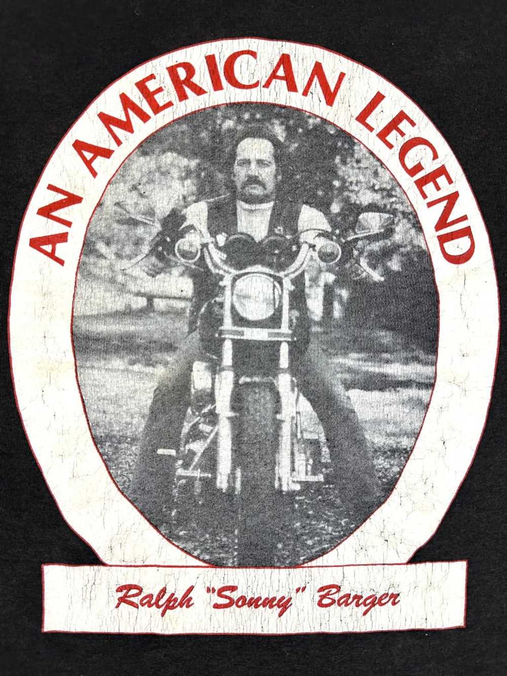 90s Ralph "Sonny" Barger Hells Angels Tee - image 2