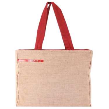 Prada Madras cloth handbag