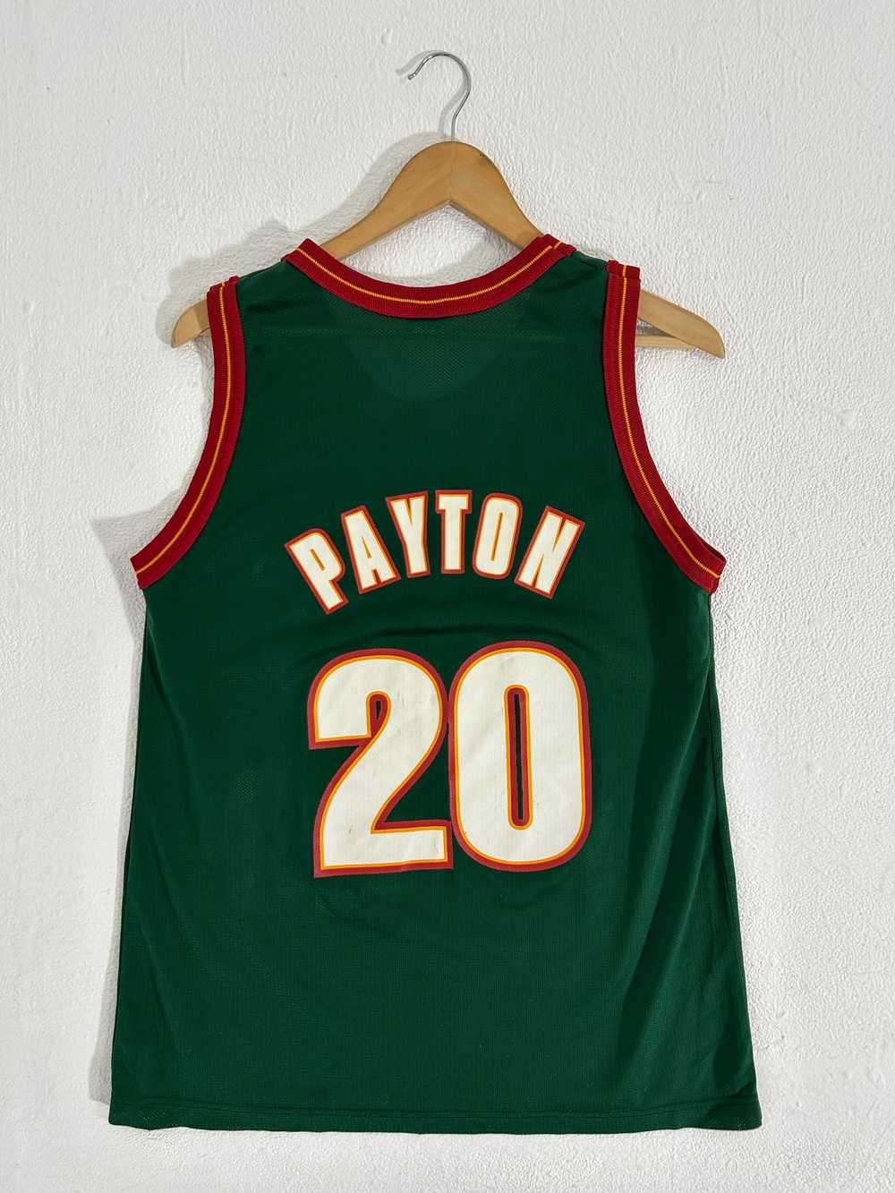 Vintage Seattle SuperSonics Gary Payton NBA Champ… - image 7