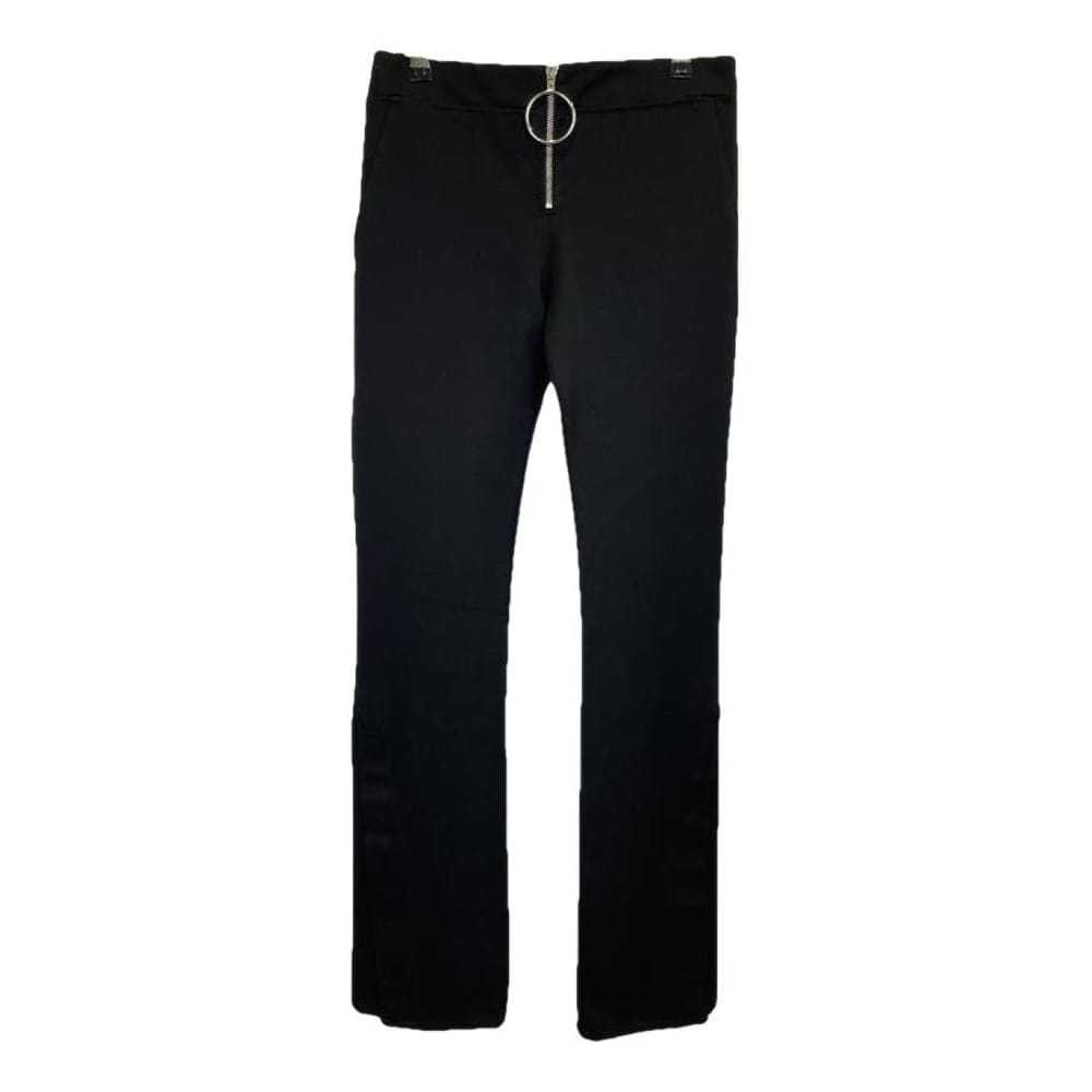 Paco Rabanne Wool straight pants - image 1