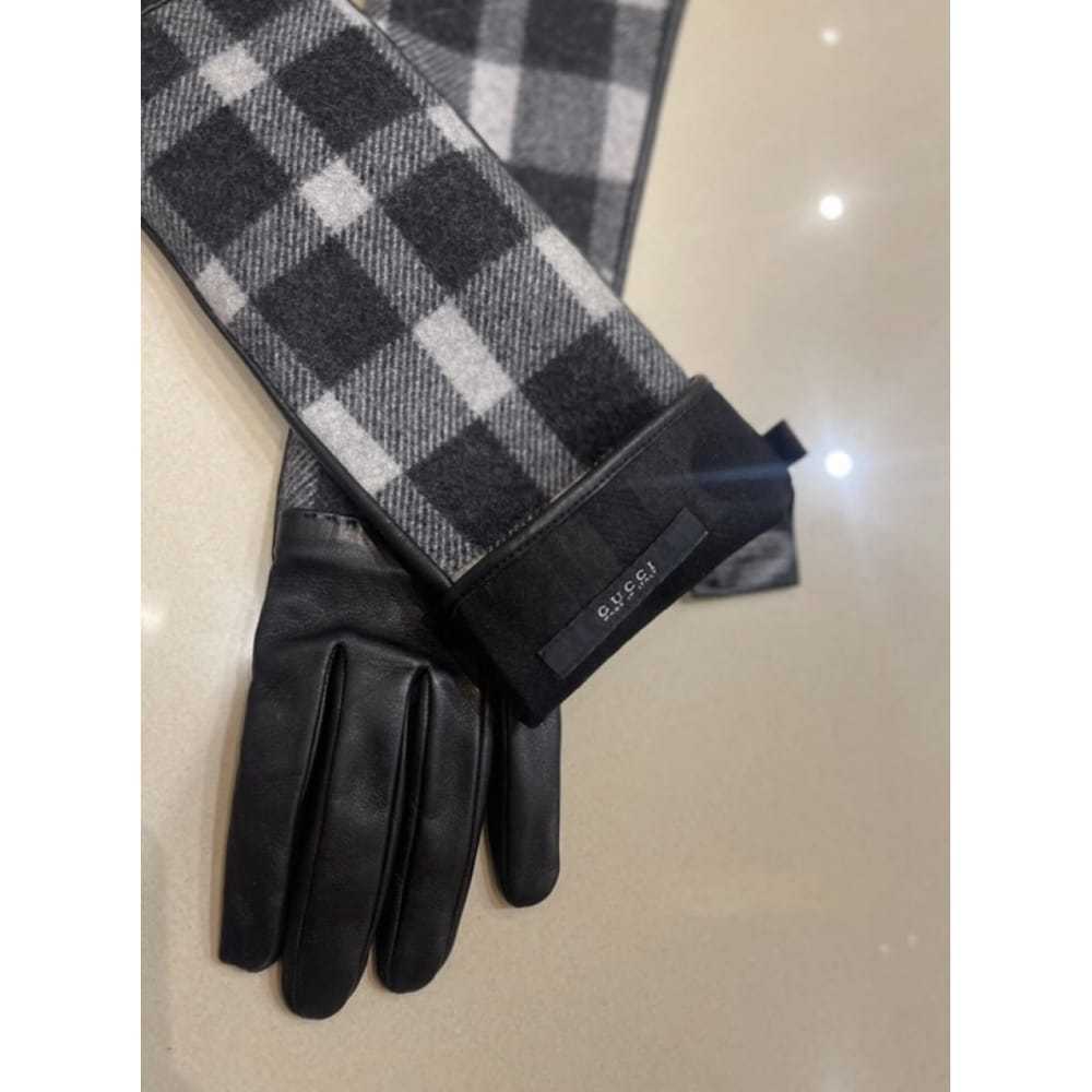 Gucci Leather long gloves - image 7