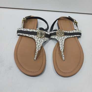 GUESS Thongs Flip Flop Slppers Sandals Shoes Flops open Toe shoe T strap 7  | eBay