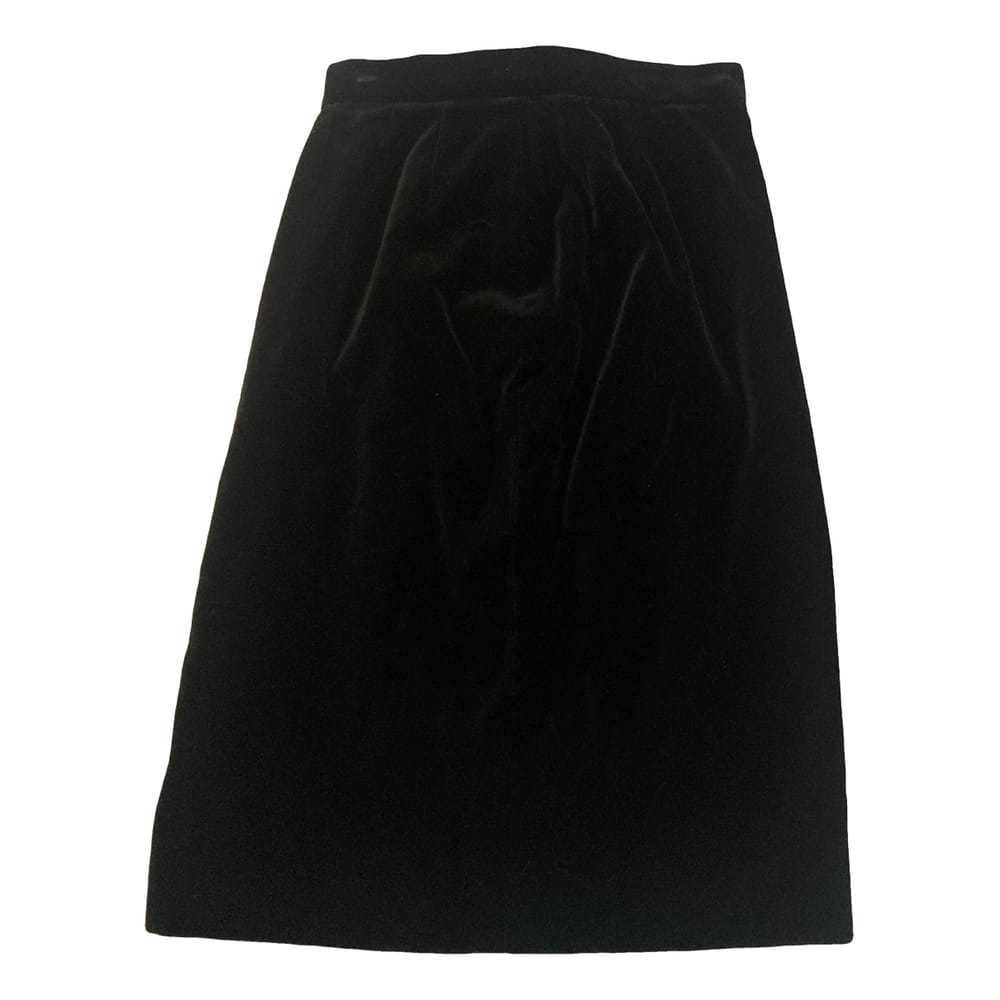 Yves Saint Laurent Velvet mini skirt - image 1