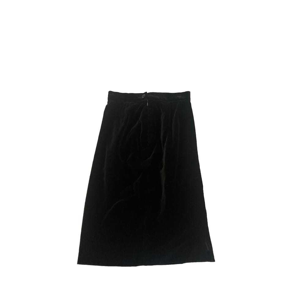 Yves Saint Laurent Velvet mini skirt - image 2