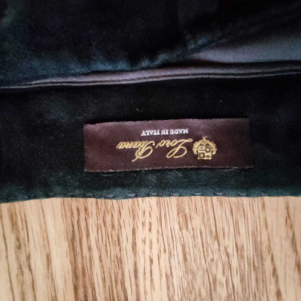 Loro Piana Leather straight pants - image 4